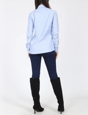 Camasa Bershka, albastru