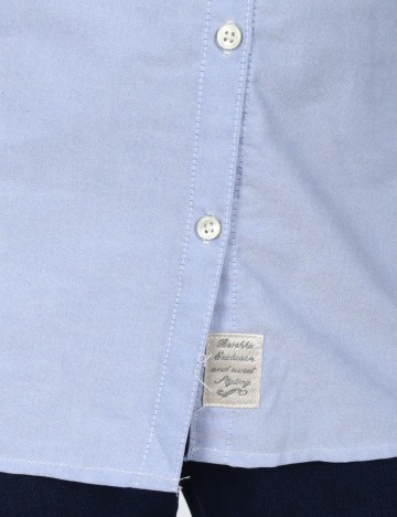 Camasa Bershka, albastru