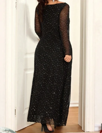 Rochie lunga SHEIN CURVE, negru