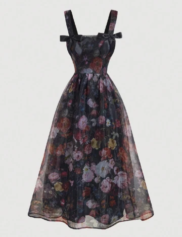 Rochie medie SHEIN CURVE, floral