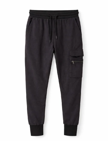 Pantaloni Bershka, negru