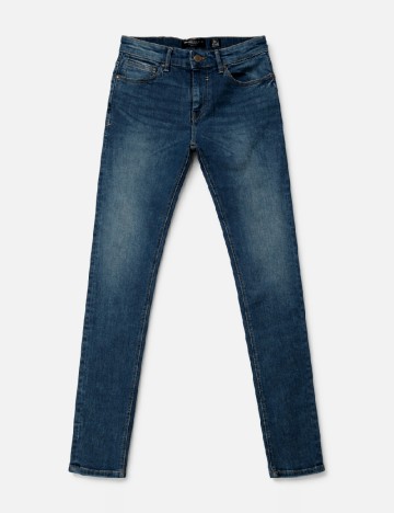 
						Blugi Bershka, albastru