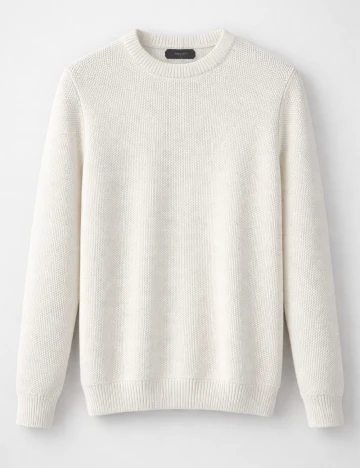 Bluza Pull&Bear, alb