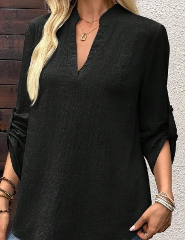 Bluza Emery Rose, negru