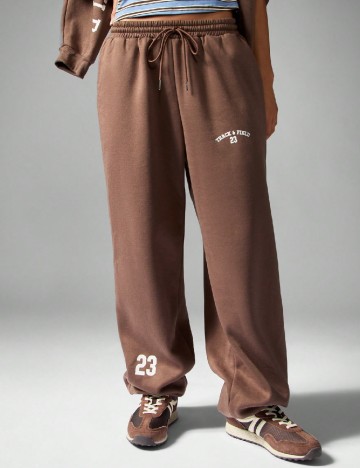 Pantaloni Missguided, maro