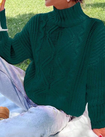 Pulover SHEIN, verde