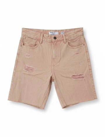 Pantaloni scurti Bershka, roz