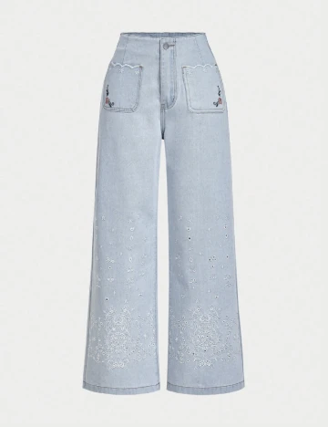 Blugi SHEIN, albastru