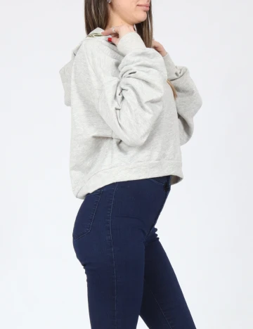 Hanorac Bershka, gri