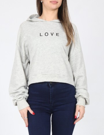 
						Hanorac Bershka, gri