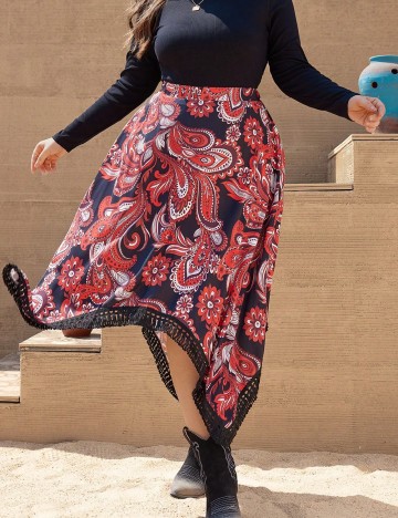 
						Fusta SHEIN CURVE, mix culori