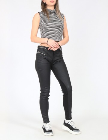 Pantaloni Pull&Bear, negru