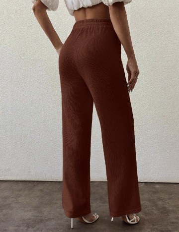 Pantaloni SHEIN, maro