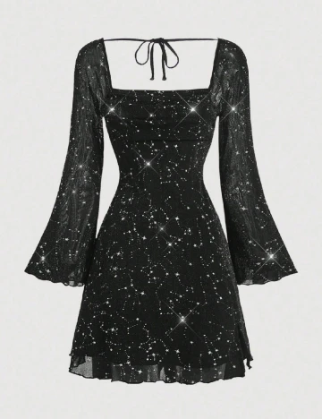 Rochie scurta Shein Kids, negru