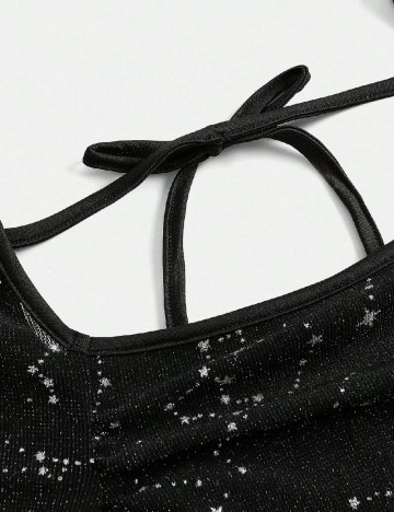 Rochie scurta Shein Kids, negru