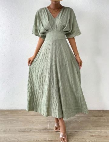 Rochie lunga SHEIN, verde
