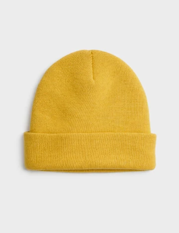 Caciula Bershka, galben