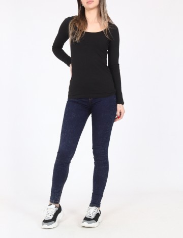 Bluza Pull&Bear, negru