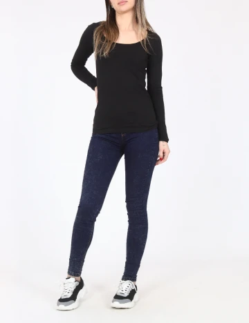 Bluza Pull&Bear, negru