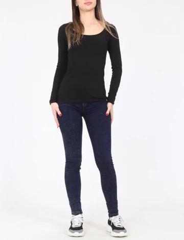 Bluza Pull&Bear, negru