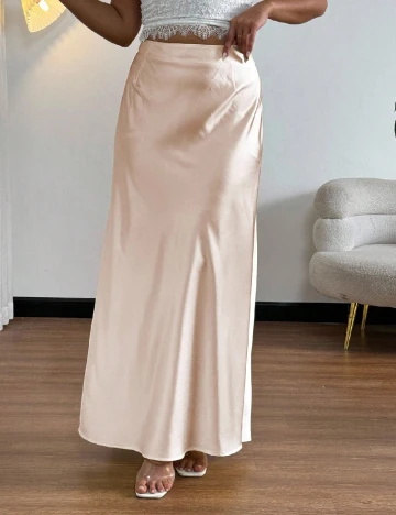 Fusta SHEIN CURVE, roz