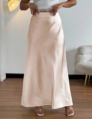 Fusta SHEIN CURVE, roz