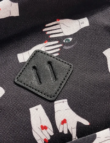 Ghiozdan Bershka, negru