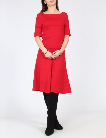 
						Rochie scurta Zara, rosu