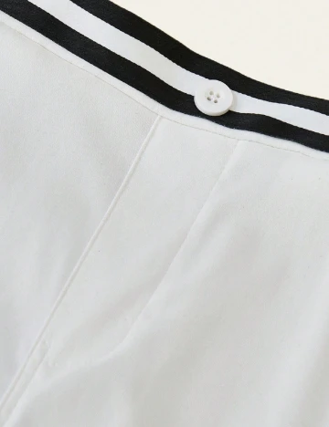 Compleu Shein Kids, alb/albastru