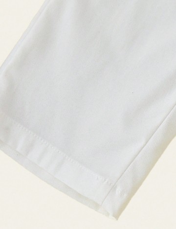 Compleu Shein Kids, alb/albastru