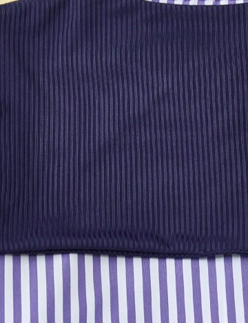 Compleu Shein Kids, alb/albastru