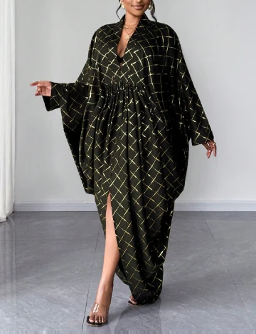 Rochie lunga SHEIN CURVE, negru