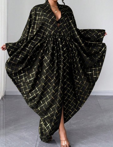 Rochie lunga SHEIN CURVE, negru