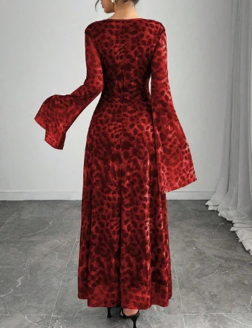 Rochie lunga SHEIN, rosu