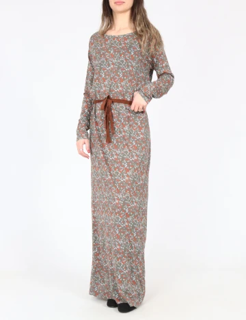 Rochie lunga Zara, floral print