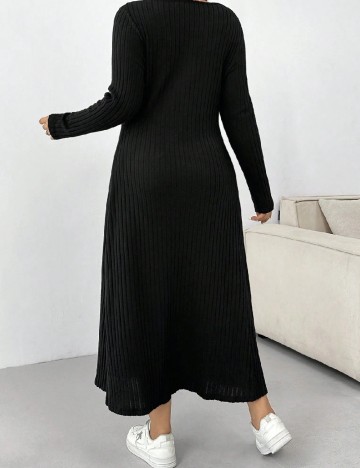 Rochie lunga SHEIN CURVE, negru