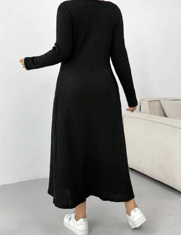 Rochie lunga SHEIN CURVE, negru