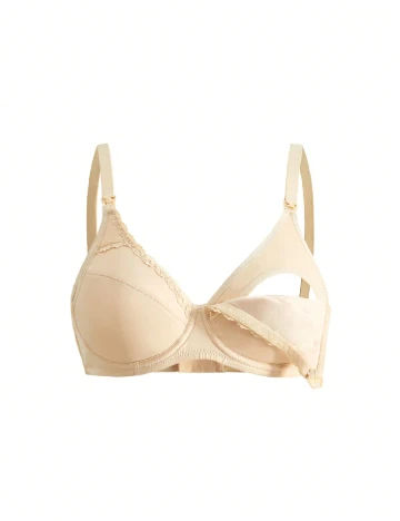 Sutien SHEIN Maternity, crem