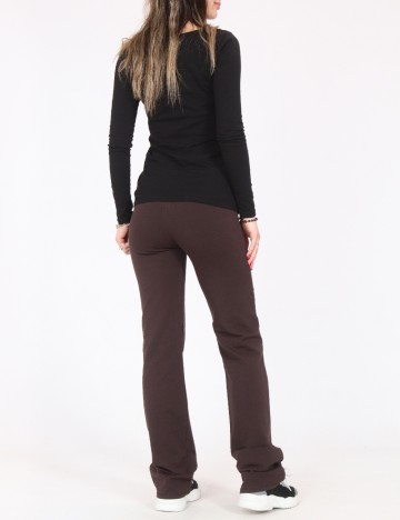 Pantaloni Zara, maro