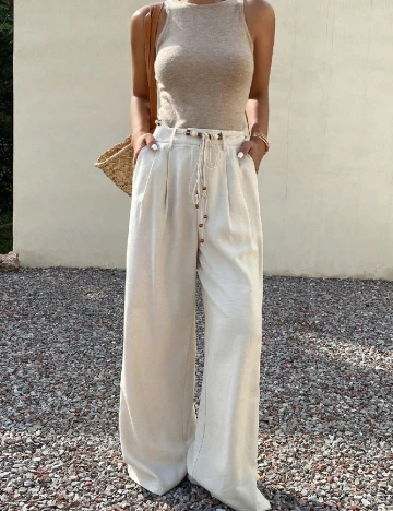 Pantaloni SHEIN, bej