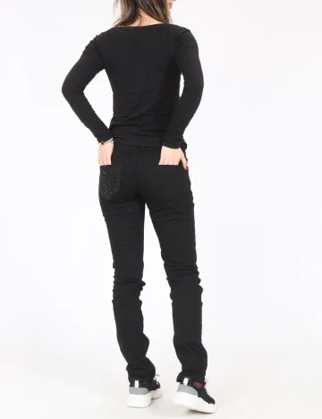 Blugi Bershka, negru