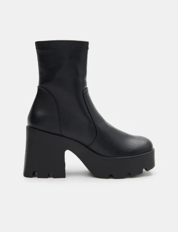 Botine Sinsay, negru