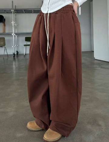 Pantaloni Dazy, maro