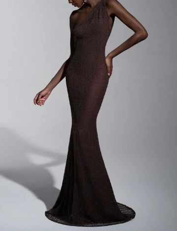 Rochie lunga SHEIN, maro