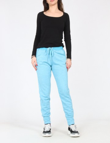 Pantaloni Bershka, albastru