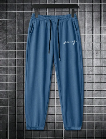 Pantaloni SHEIN, albastru