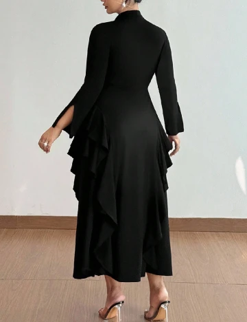 Rochie lunga SHEIN CURVE, negru