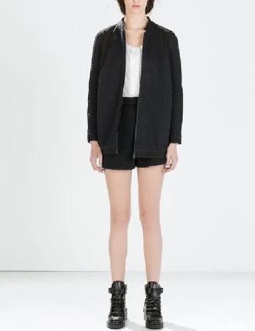 Jacheta Zara, bleumarin/negru