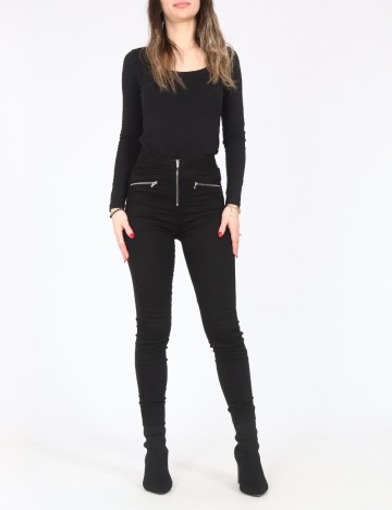 Blugi Bershka, negru