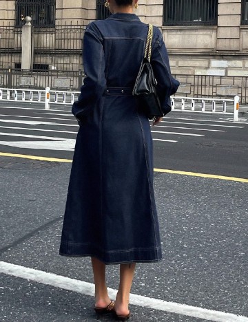 Rochie lunga SHEIN, bleumarin